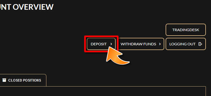 How to Make a Deposit on 365 Trading - Method 1