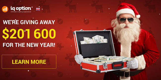 IQ Option New Year's Gift