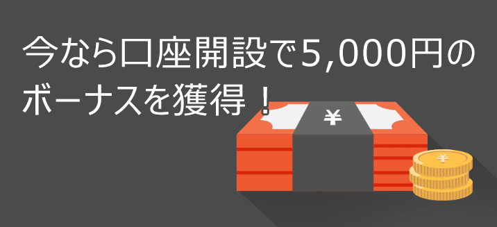 ハイローオーストラリア5000円分のキャッシュバック