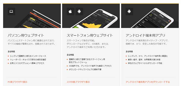 Androidユーザーは公式サイトからアプリをインストールすることができる！