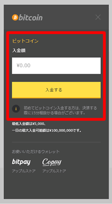 ハイローオーストラリア アプリ入金検証！入金金額決定