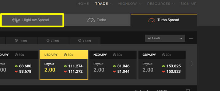 It changes High-Low spread in High-Low Australia 2.0