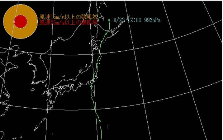 2016台風9号