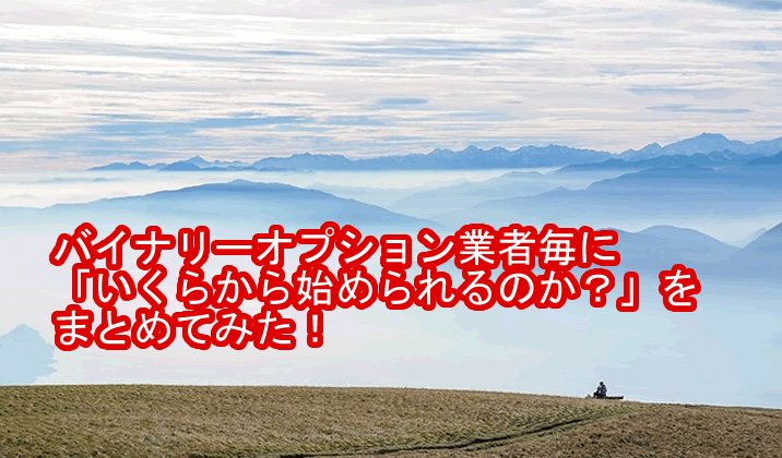 いくらから？