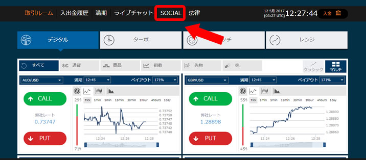 オプションビットにiフォロー?