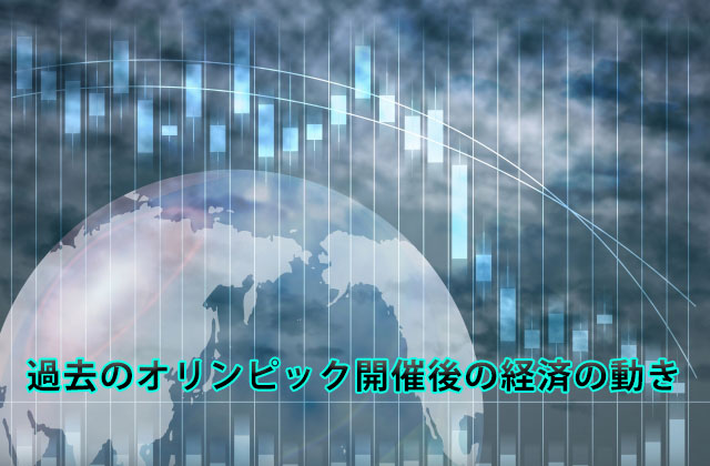 オリンピック開催後の経済の動き