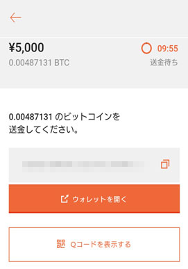 ハイローオーストラリアビットコイン入金2